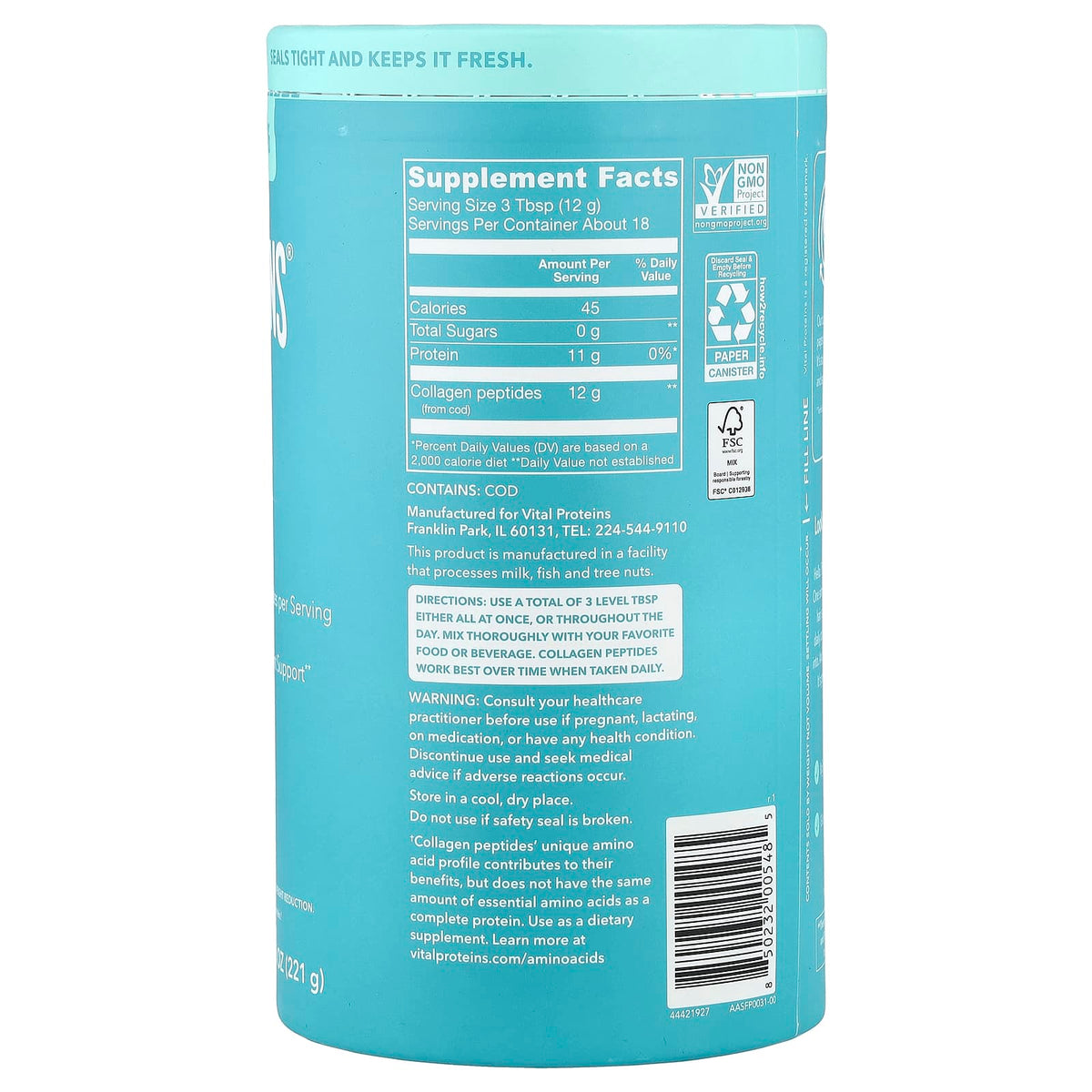 Vital Proteins Marine Collagen 221 g