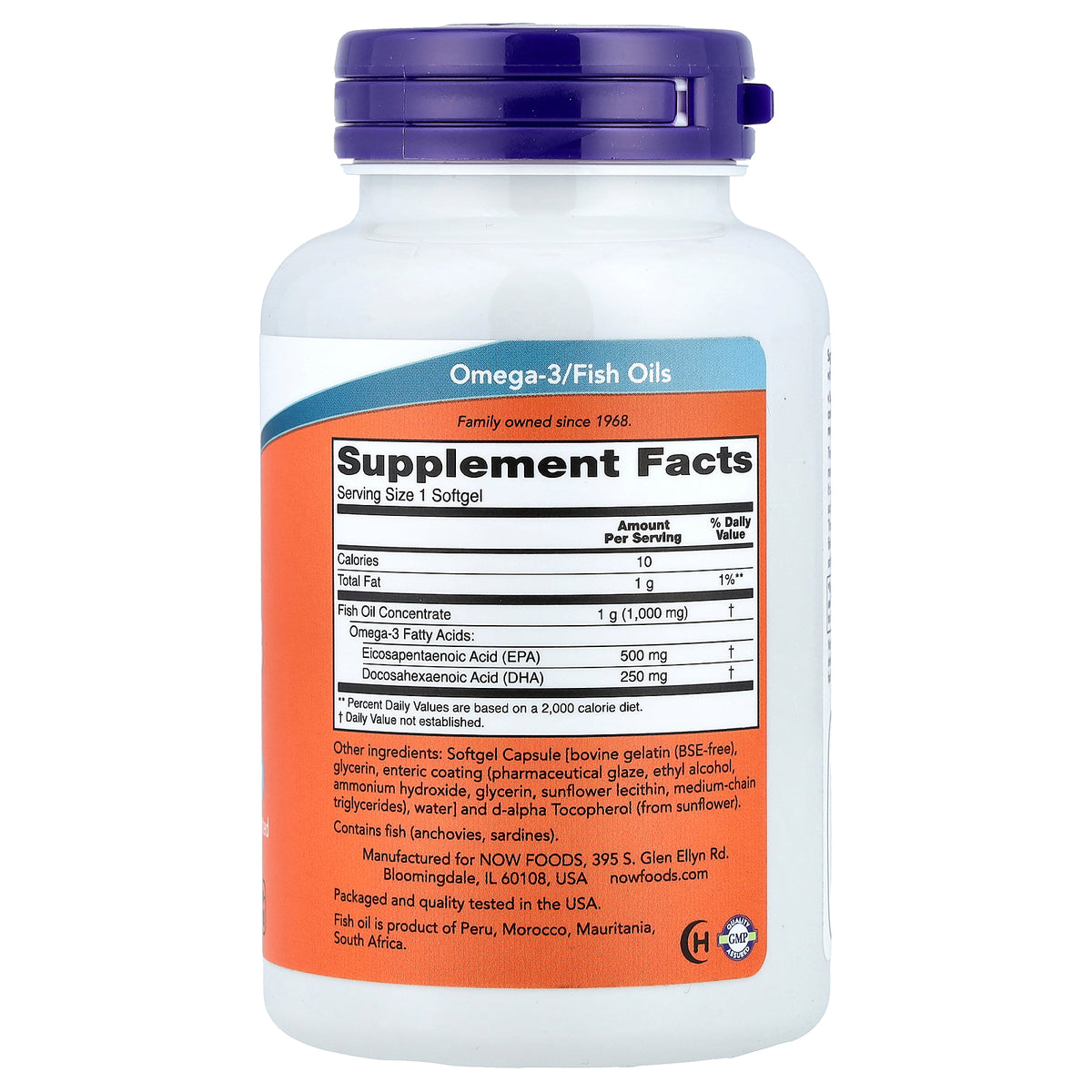 NOW Ultra Omega-3 Fish Oil 90 Softgels