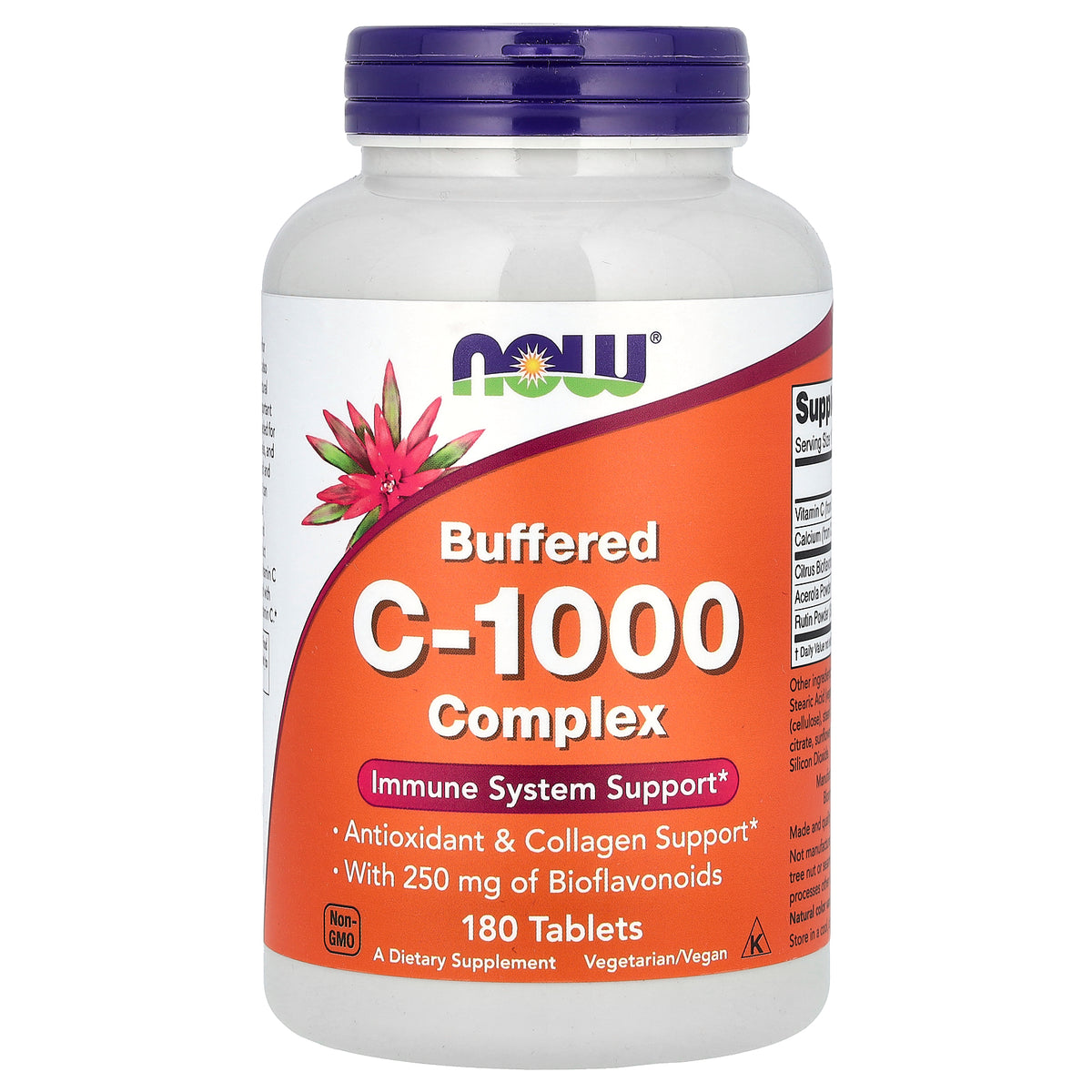 NOW Buffered C-1000 Complex 180 Tablets