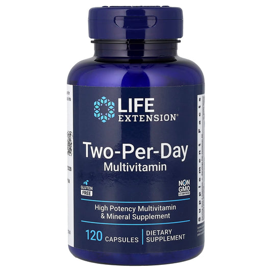 Life Extension Two-Per-Day Multivitamin 120 Capsules
