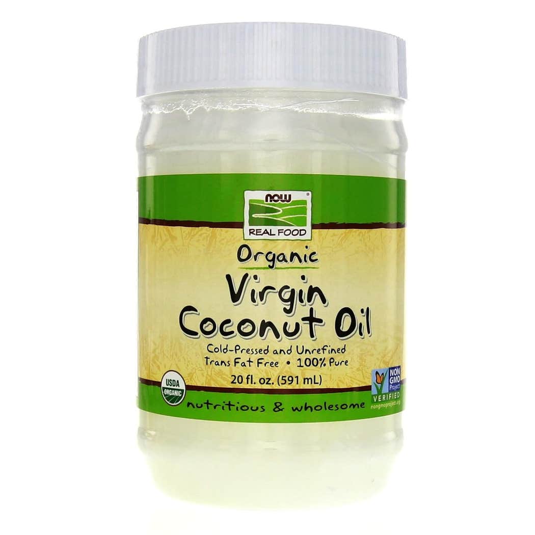 ناو فودز زيت جوز الهند البكر العضوي المعصور على البارد -591 مل