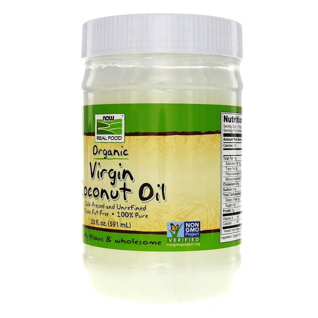 ناو فودز زيت جوز الهند البكر العضوي المعصور على البارد -591 مل