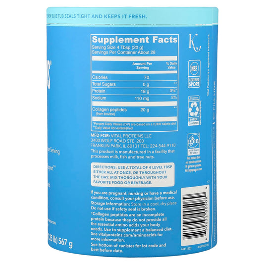 Vital Proteins Collagen Peptides 567 g