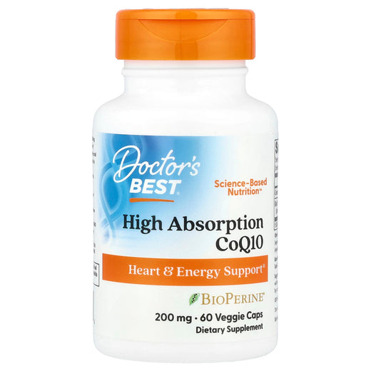 Doctor's Best CoQ10 200 mg 60 Capsules