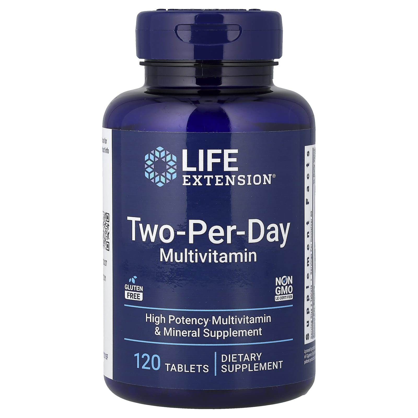 Life Extension Two-Per-Day Multivitamin 120 Tablets