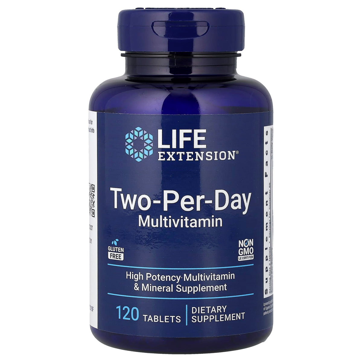 Life Extension Two-Per-Day Multivitamin 120 Tablets