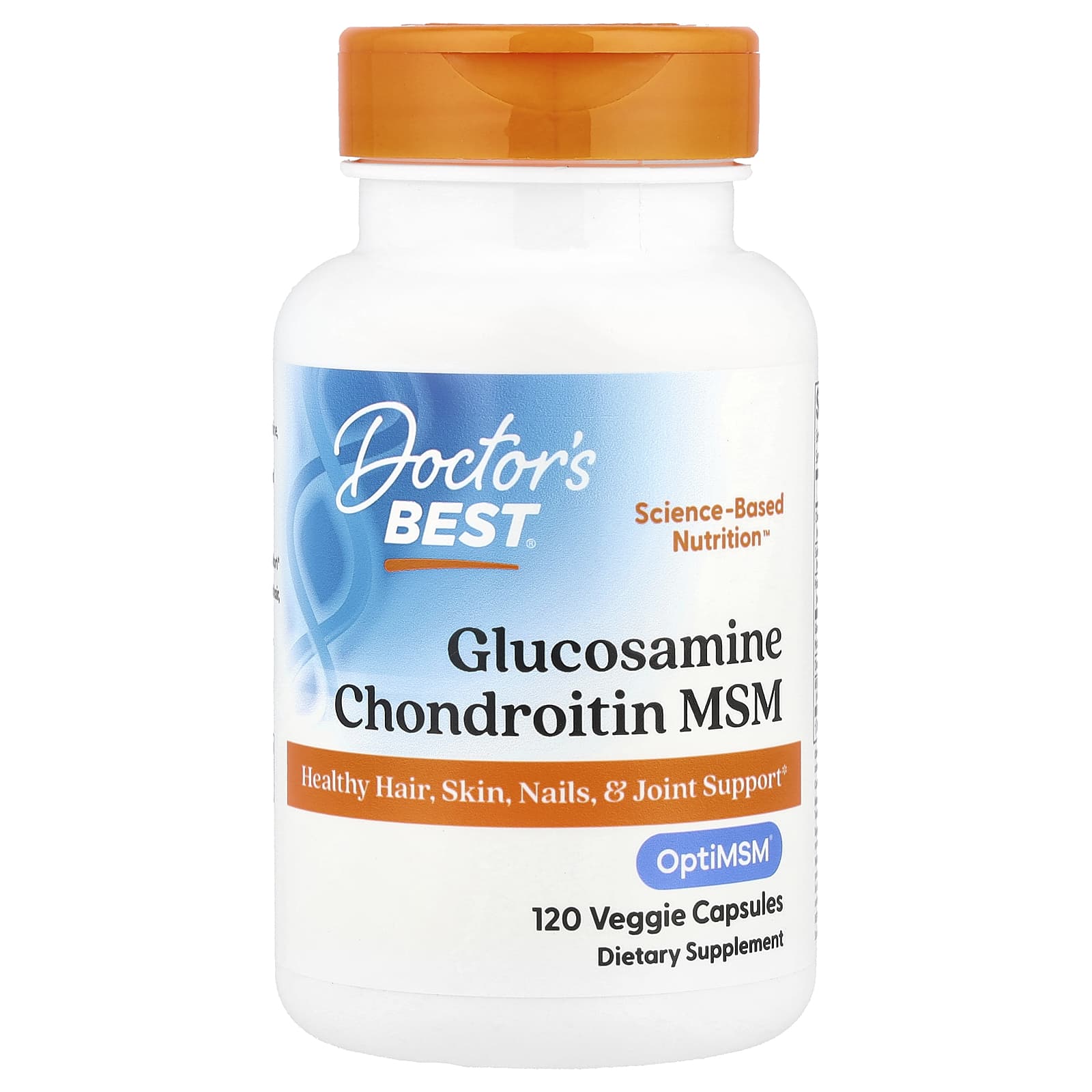 Dr Best Glucosamine Chondroitin MSM 120 Capsules