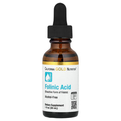 California Gold Folinic Acid Alcohol Free 30 ml