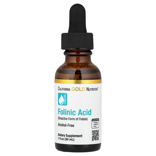California Gold Folinic Acid Alcohol Free 30 ml