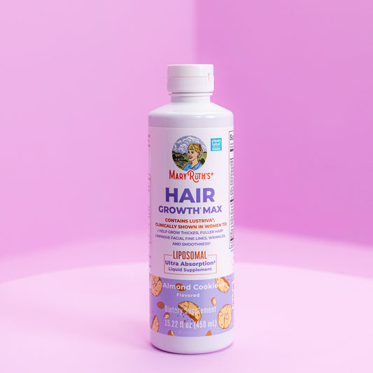 MaryRuths Hair Growth Max Liposomal Almond Cookie 450 ml