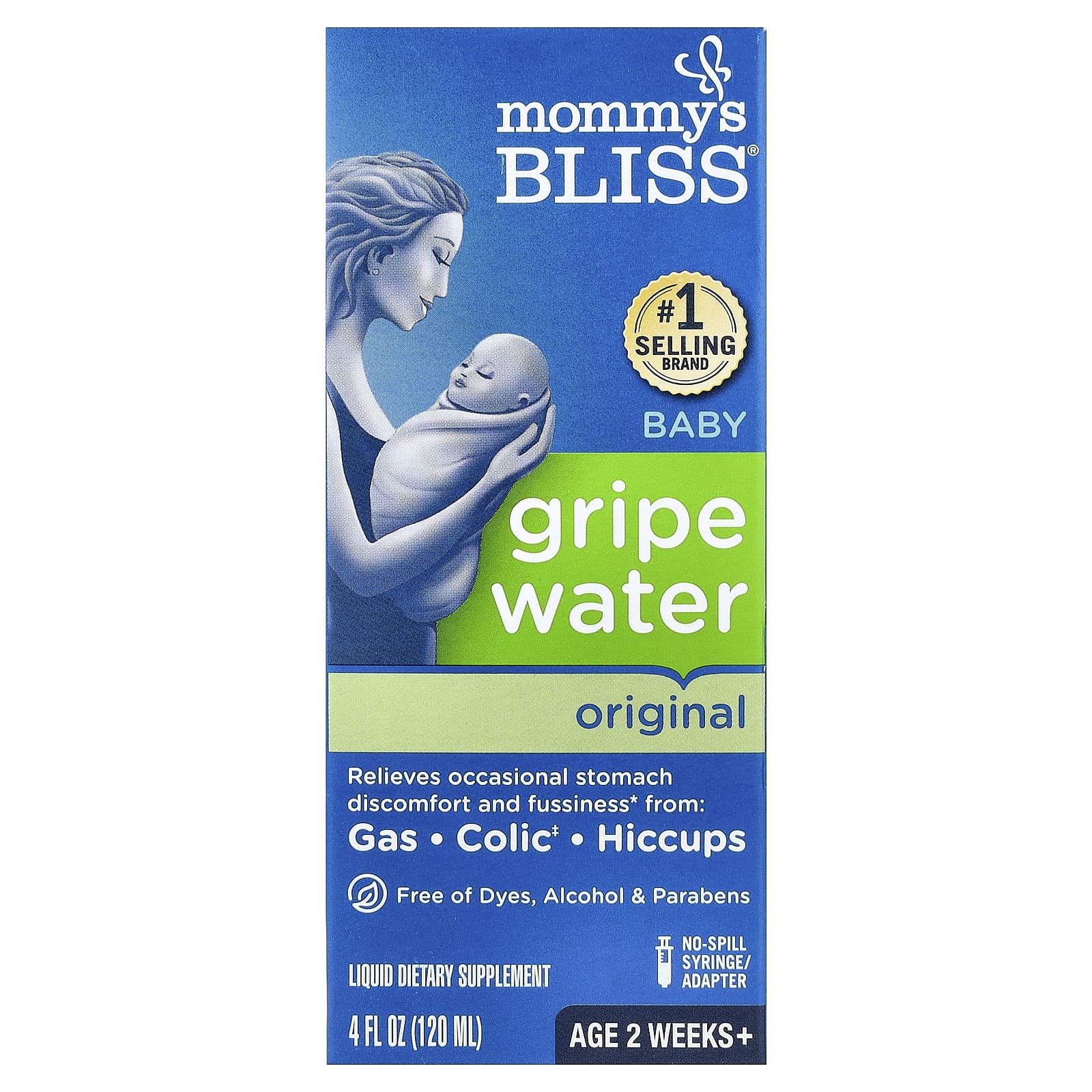 Mommys Bliss Baby Gripe Water Age 2 Weeks+ 120 ml