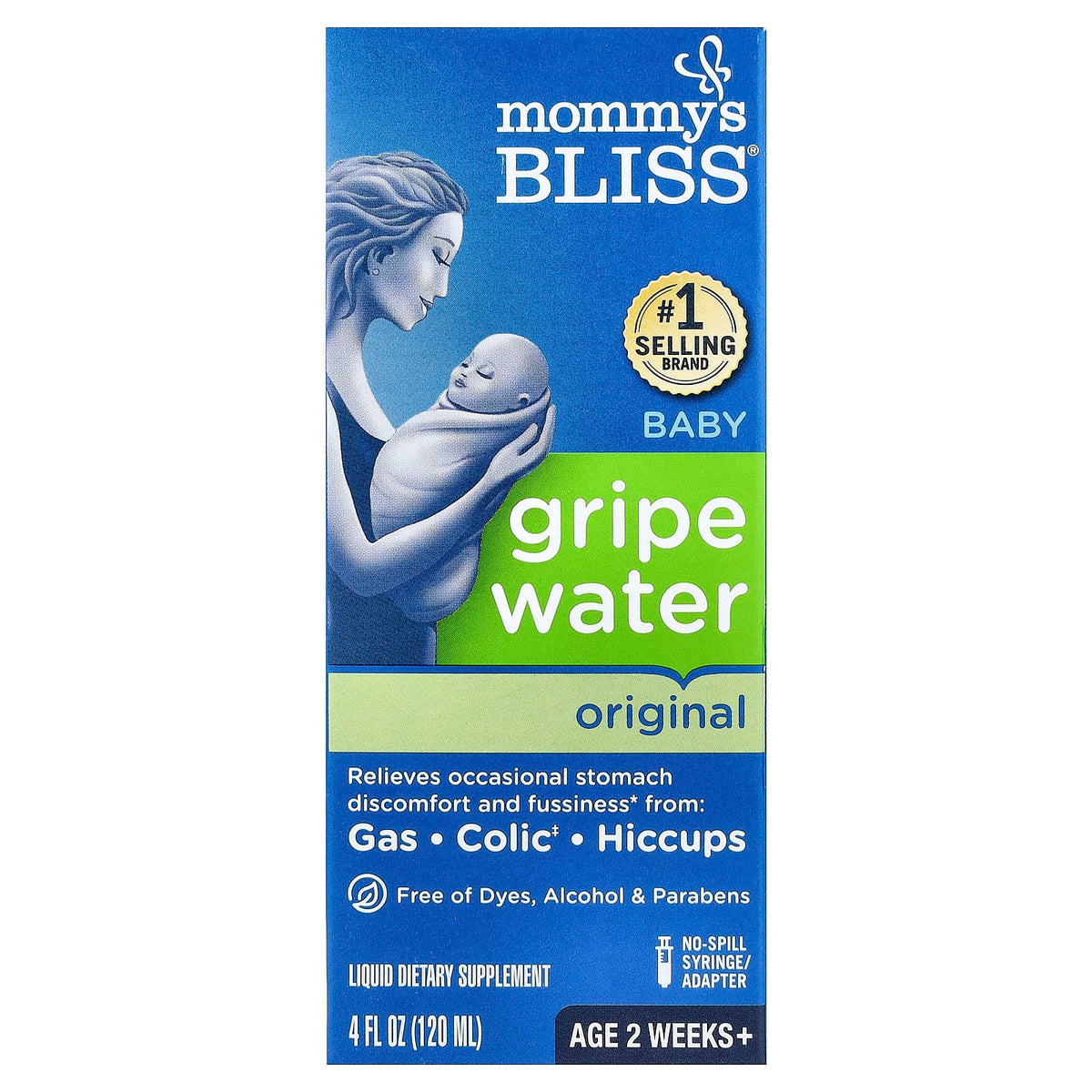 Mommys Bliss Baby Gripe Water Age 2 Weeks+ 120 ml