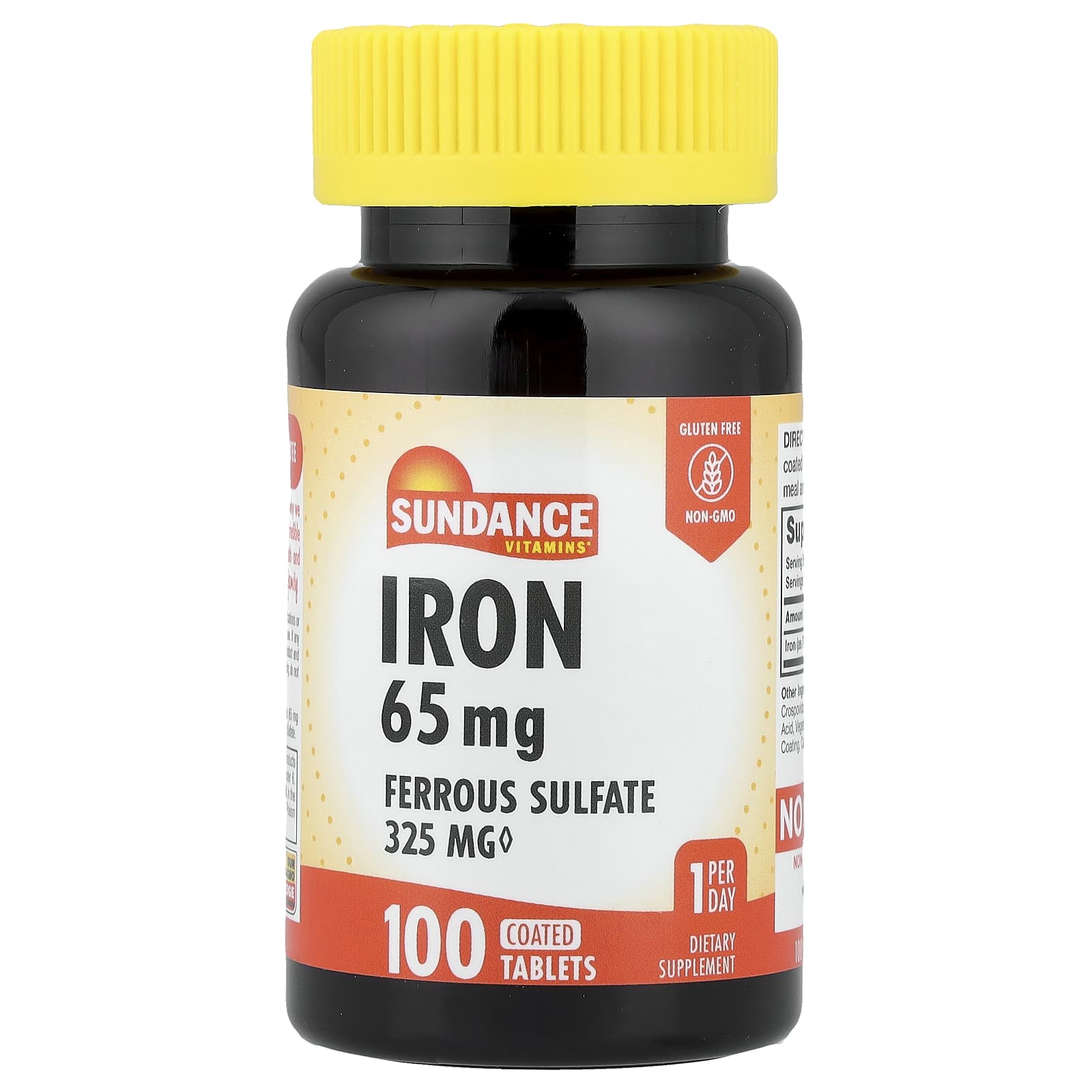 Sundance Vitamins Iron 65 mg 100 Tablets