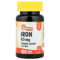 Sundance Vitamins Iron 65 mg 100 Tablets