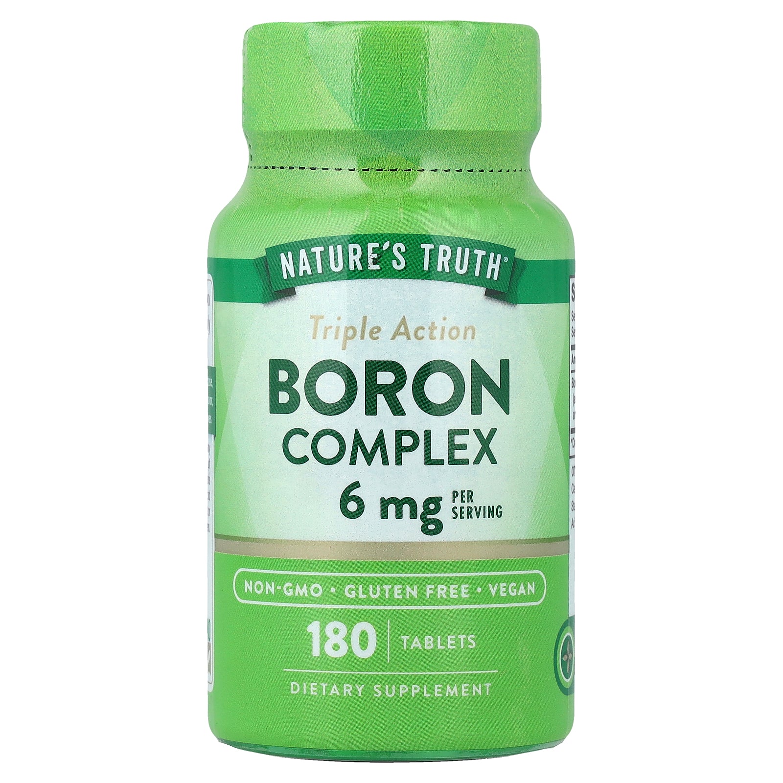 Natures Truth Boron Complex Triple Action 3 mg 180 Tablets