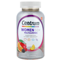 Centrum ملتي فيتامين للنساء 50+ بنكهات الفواكه الطبيعية المشكّلة، 140 حلوى جيلاتينية