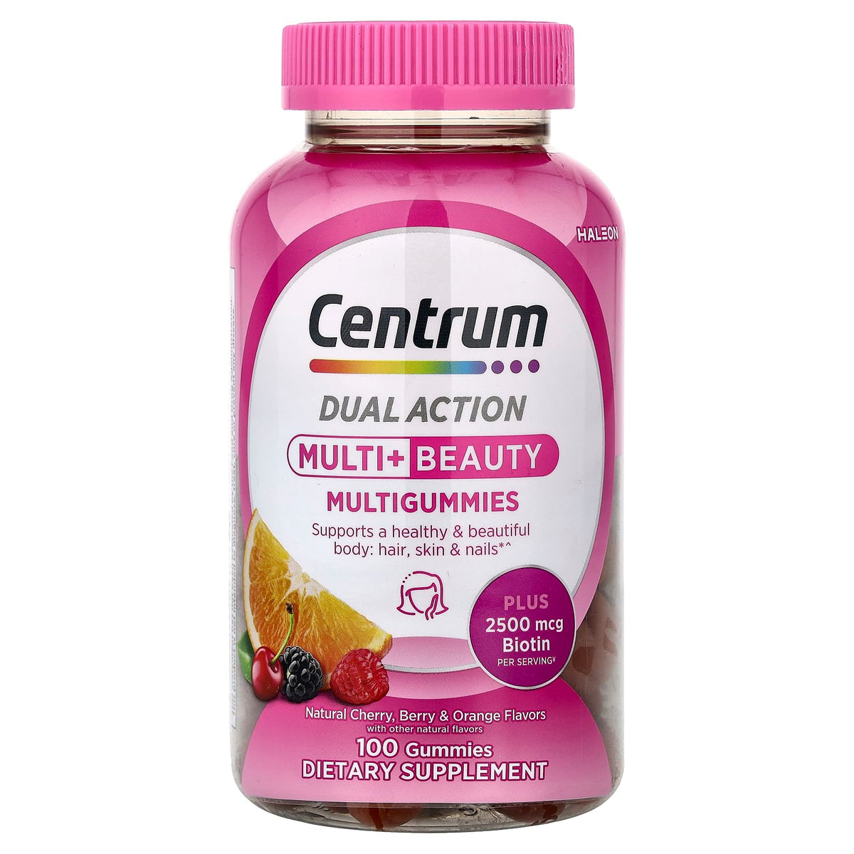 Centrum Dual Action Multi + Beauty Multigummies 100 Gummies