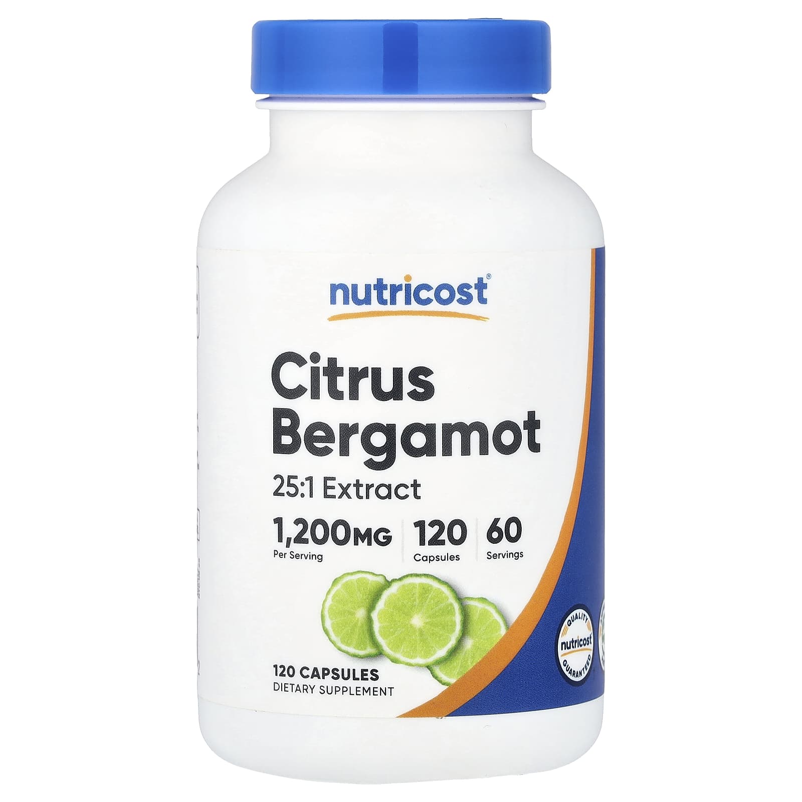 Nutricost Citrus Bergamot 600 mg 120 Capsules