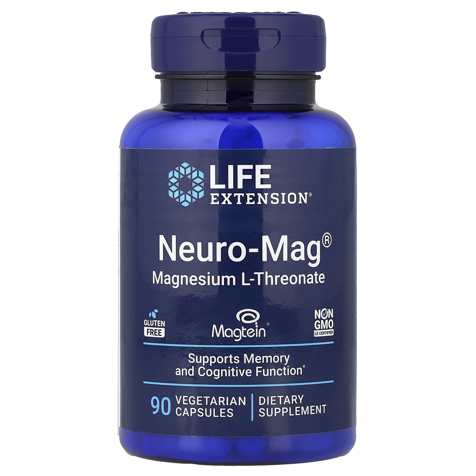 Life Extension Neuro-Mag Magnesium L-Threonate 48 mg 90 Capsules