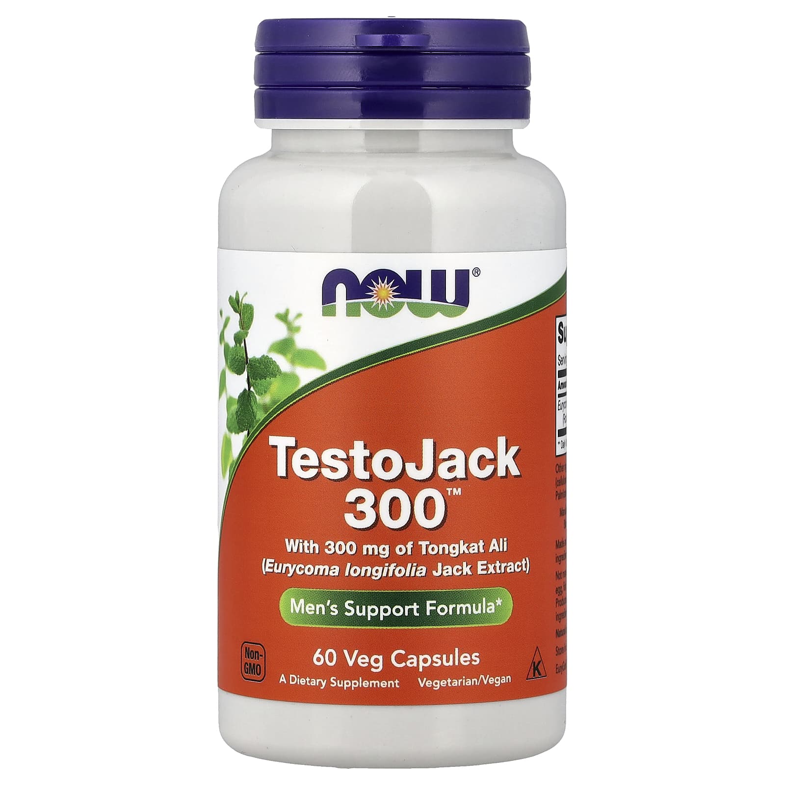 NOW TestoJack 300 300 mg 60 Capsules