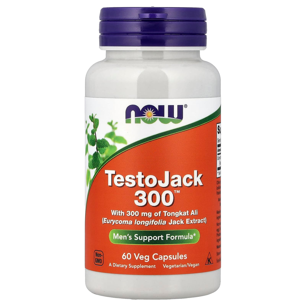NOW TestoJack 300 300 mg 60 Capsules