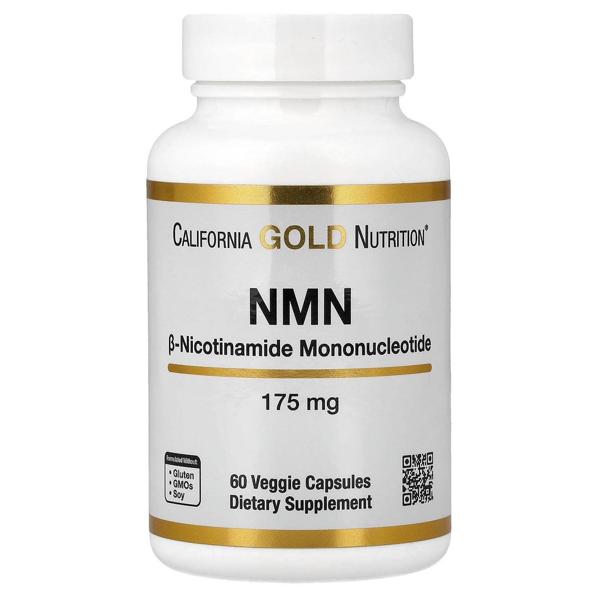 California Gold NMN 175 mg 60 Capsules