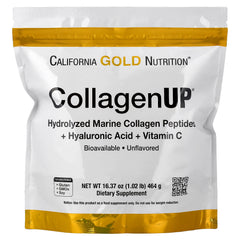 California Gold CollagenUP Hydrolyzed Marine Collagen 464 g