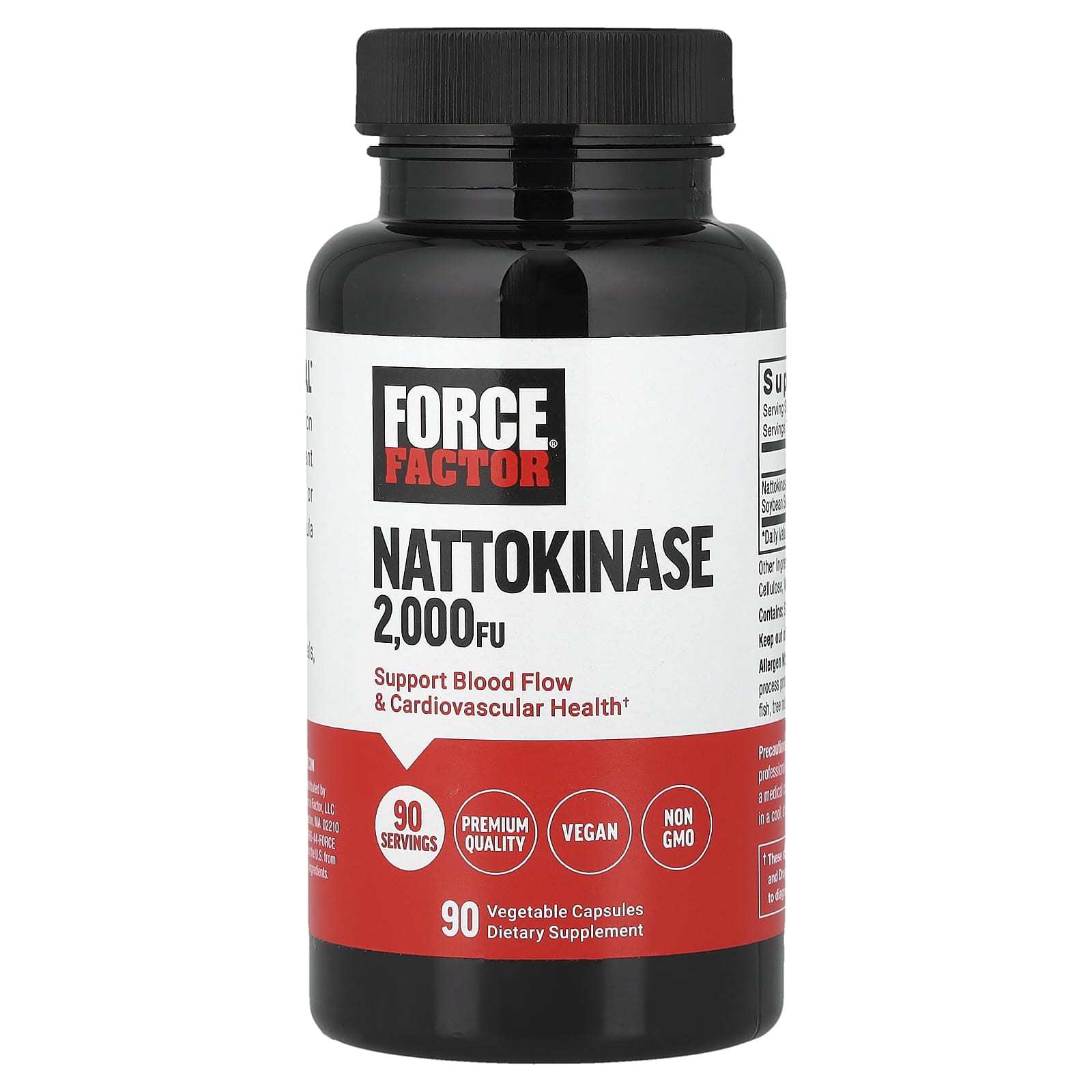 Force Factor Nattokinase 2000 FU 90 Capsules