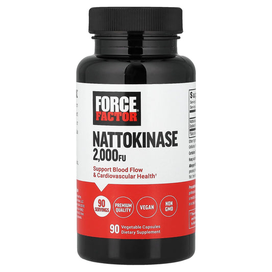 Force Factor Nattokinase 2000 FU 90 Capsules
