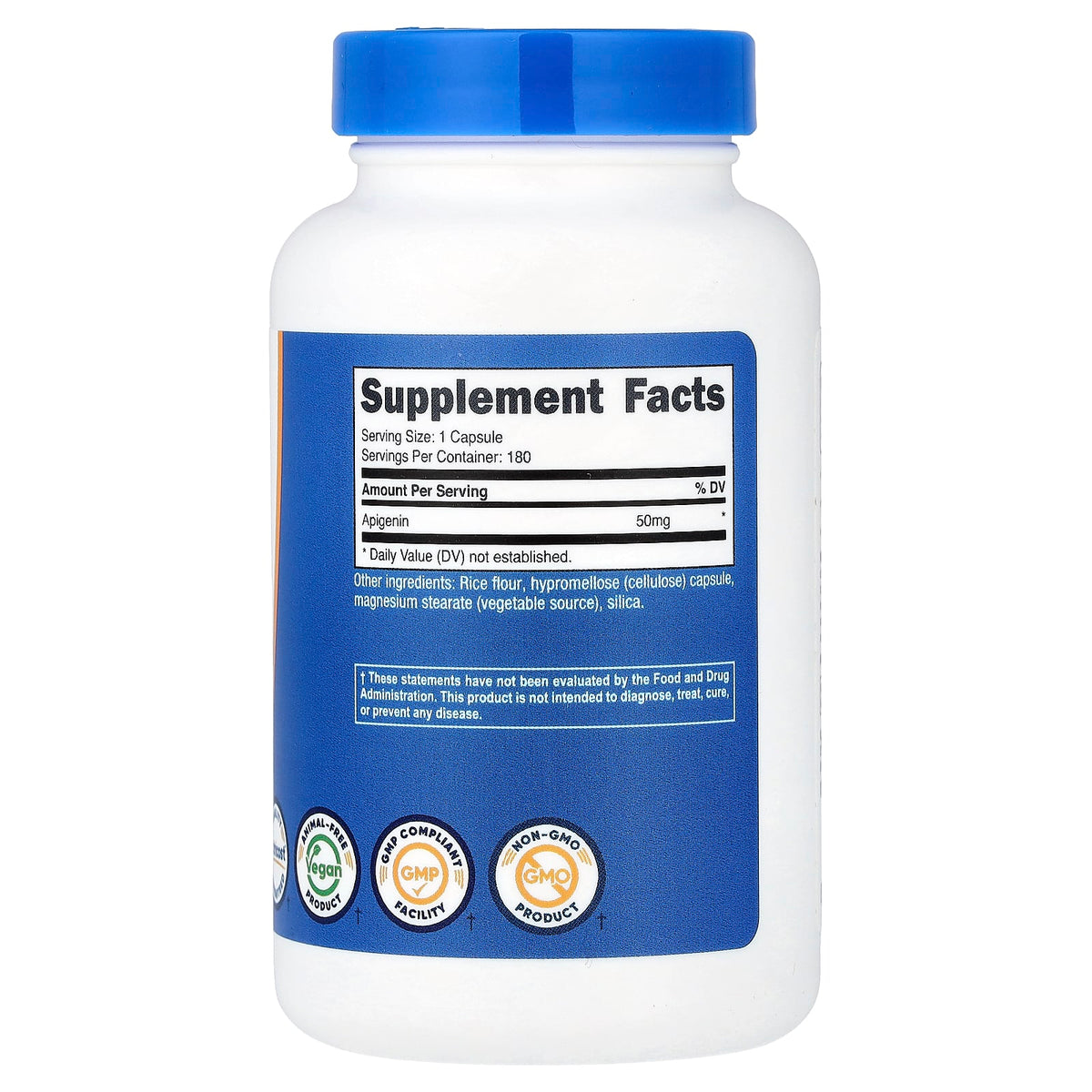 Nutricost Apigenin 50 mg 180 Capsules