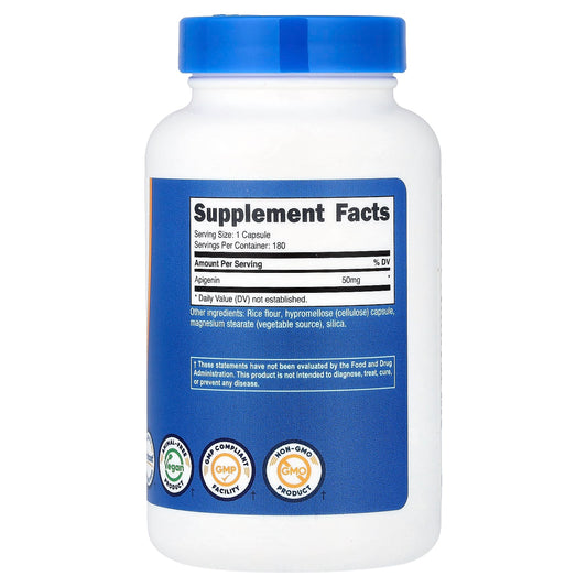 Nutricost Apigenin 50 mg 180 Capsules