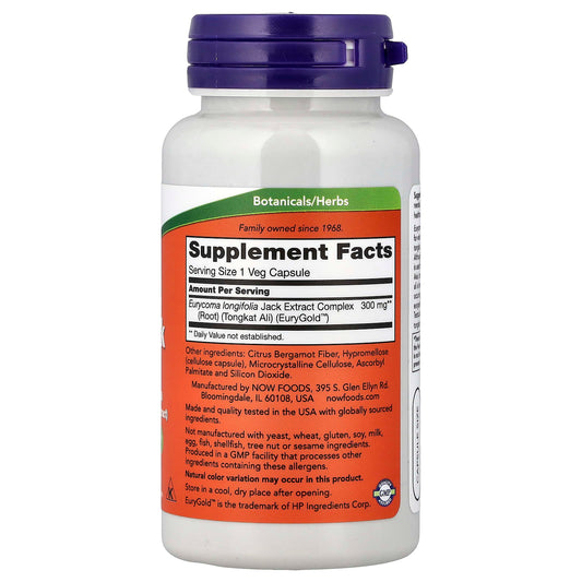 NOW TestoJack 300 300 mg 60 Capsules