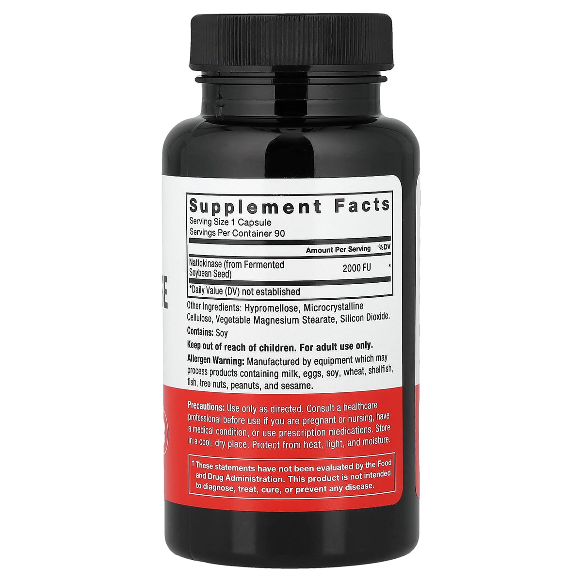 Force Factor Nattokinase 2000 FU 90 Capsules