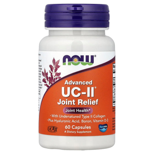 NOW Advanced UC-II Joint Relief 60 Capsules