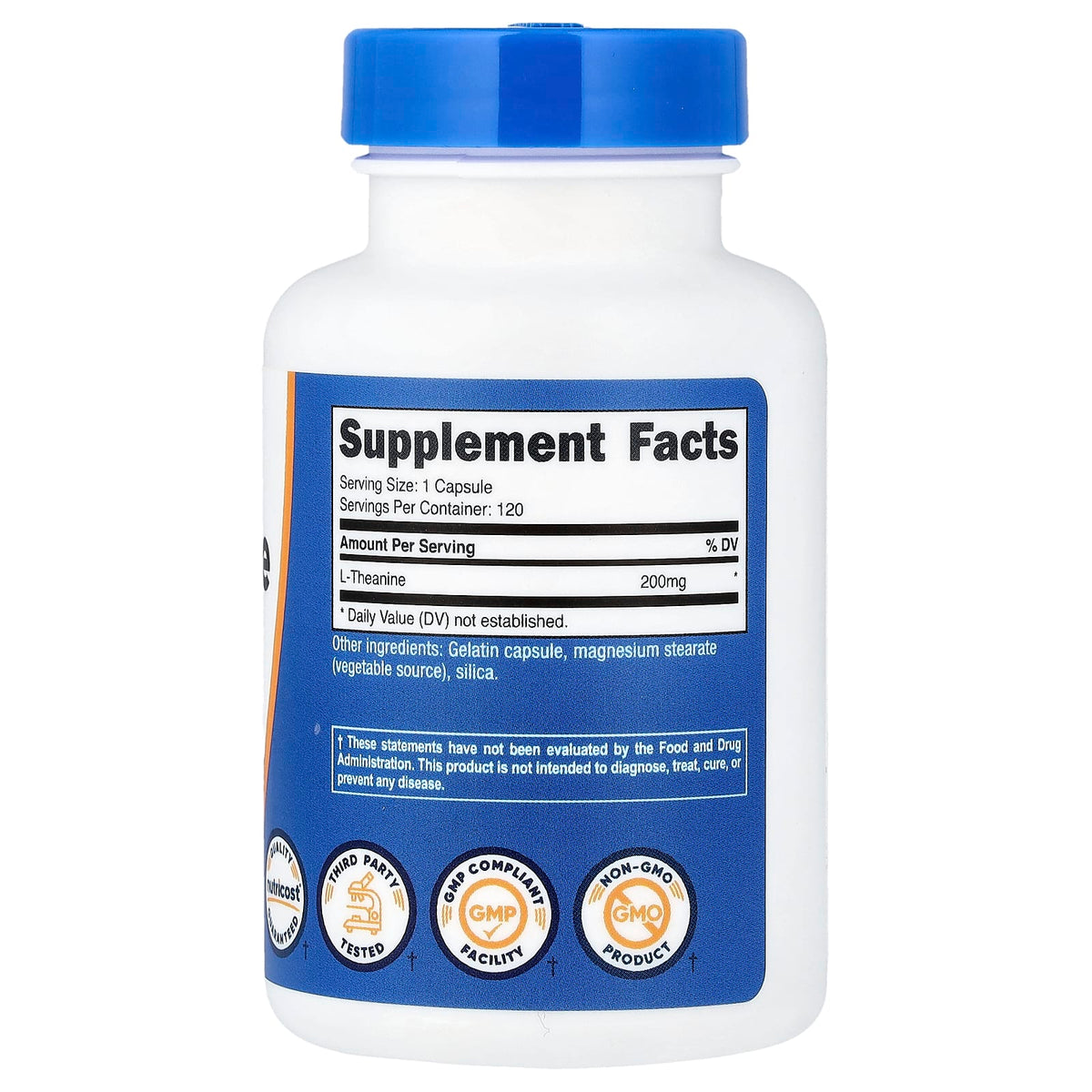 Nutricost L-Theanine 200 mg 120 Capsules