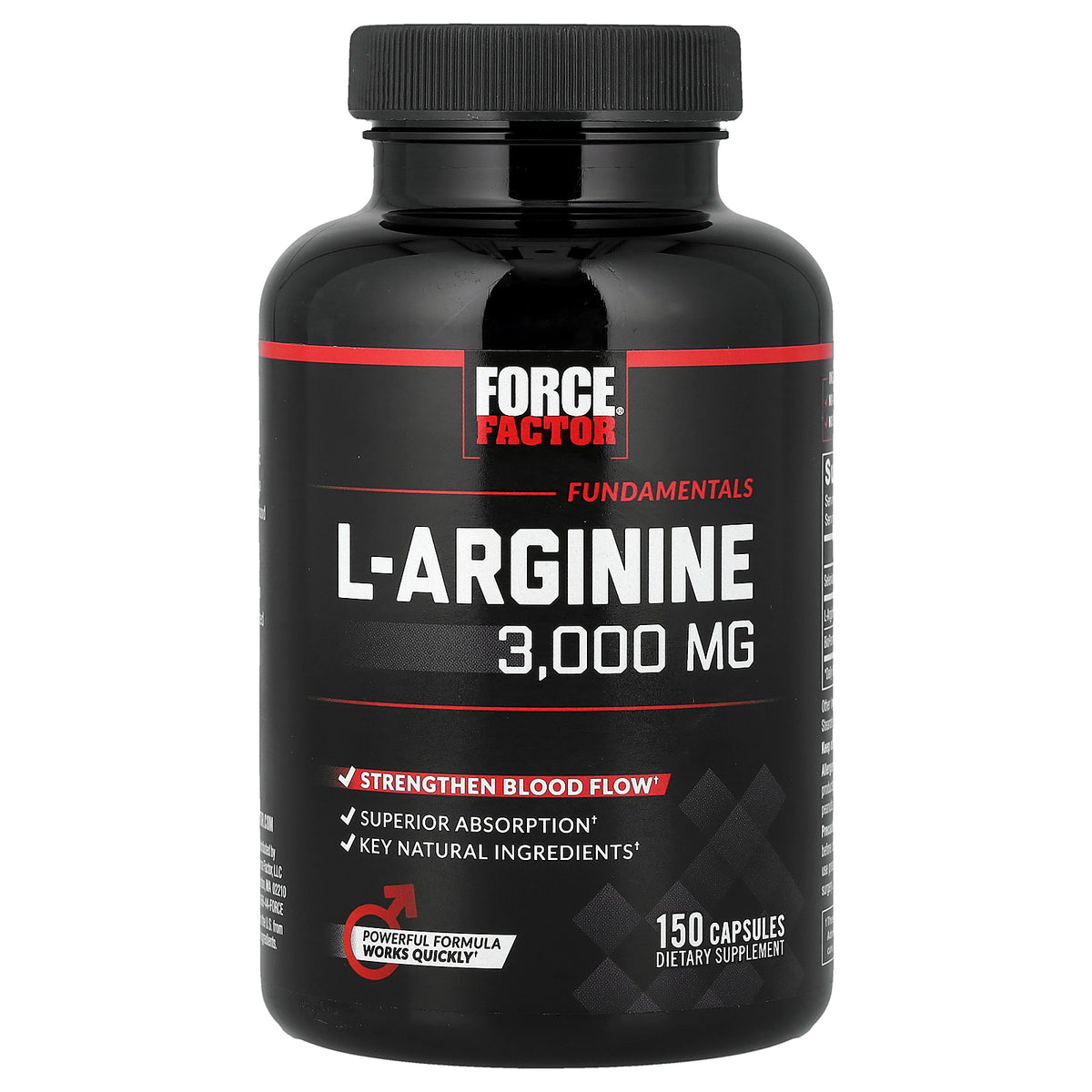 Force Factor L-Arginine 150 Capsules