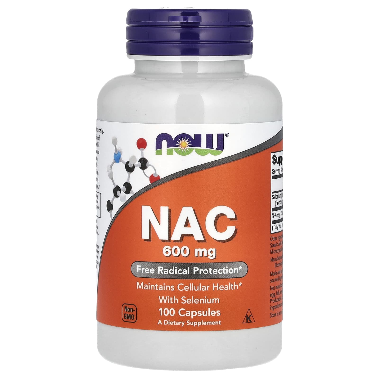 NOW NAC with Selenium 100 Capsules