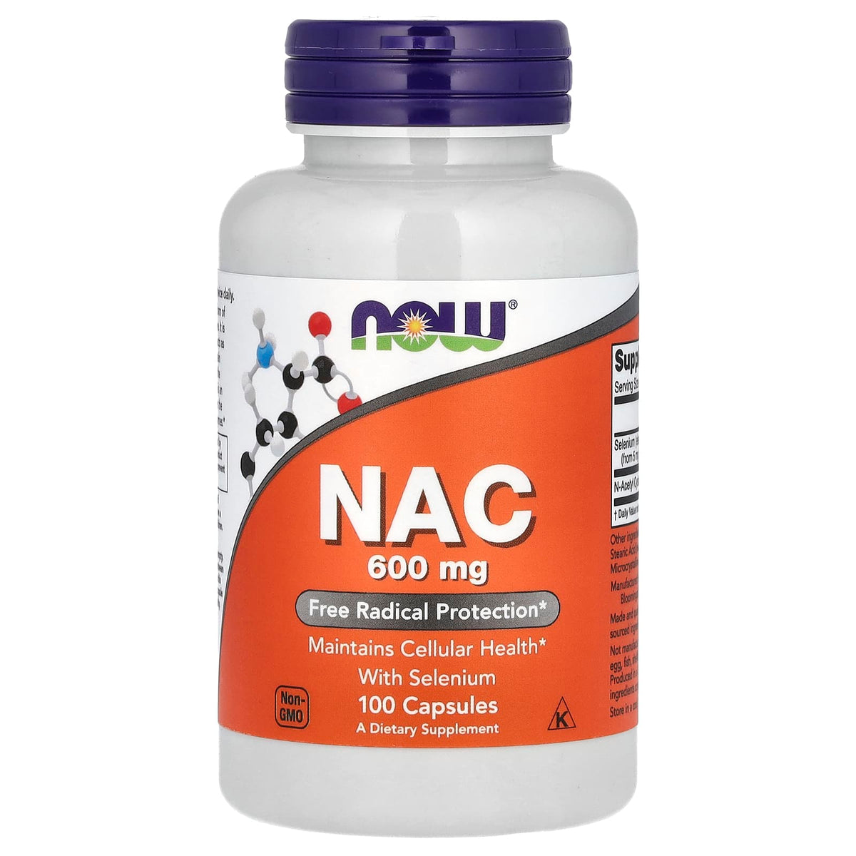 NOW NAC with Selenium 100 Capsules