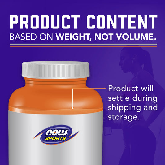 NOW Sports L-Glutamine Powder 170 g