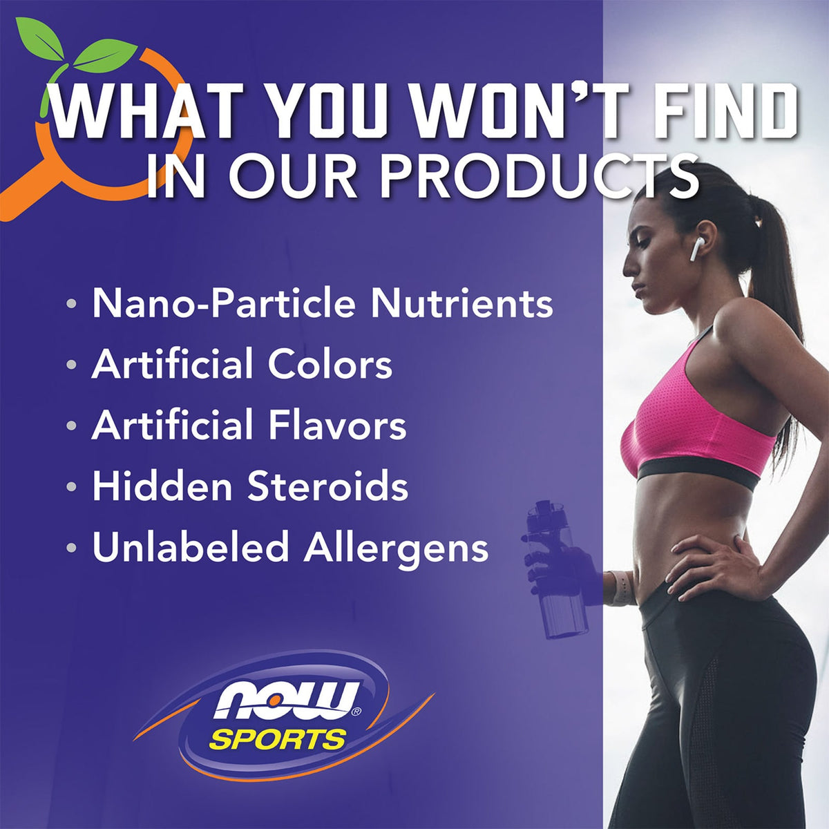 NOW Sports L-Glutamine Powder 170 g