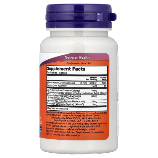 NOW Advanced UC-II Joint Relief 60 Capsules