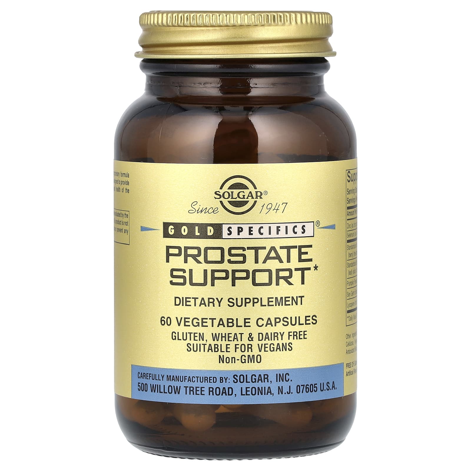 Solgar Gold Specifics Prostate Support 60 Capsules