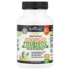 BioSchwartz Ultra Premium Advanced Prebiotic 60 Capsules