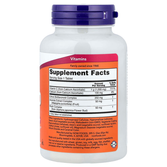 NOW Buffered C-1000 Complex 90 Tablets