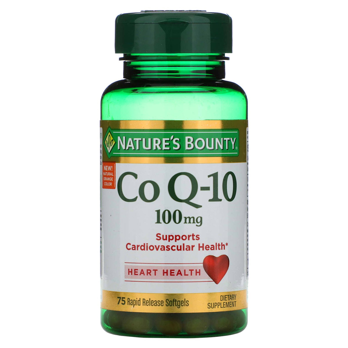 Natures Bounty Co Q-10 100 mg 75 Softgels