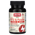 Jarrow Formulas Methyl B-12 & Methyl Folate Cherry 60 Tablets