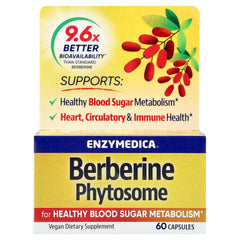 Enzymedica Berberine Phytosome 275 mg 60 Capsules