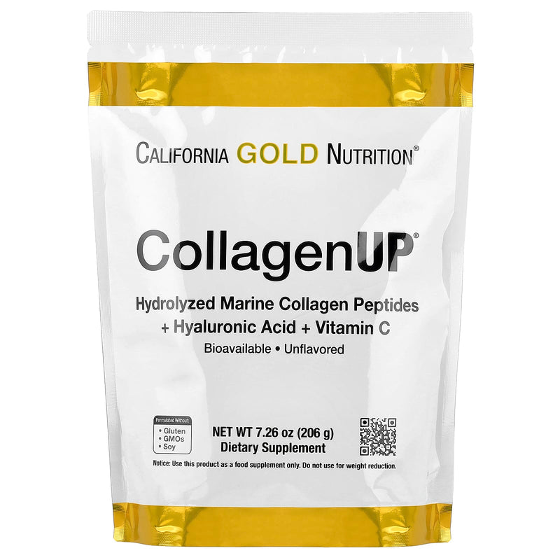 California Gold CollagenUP كولاجين بحري متحلل، 206 جم