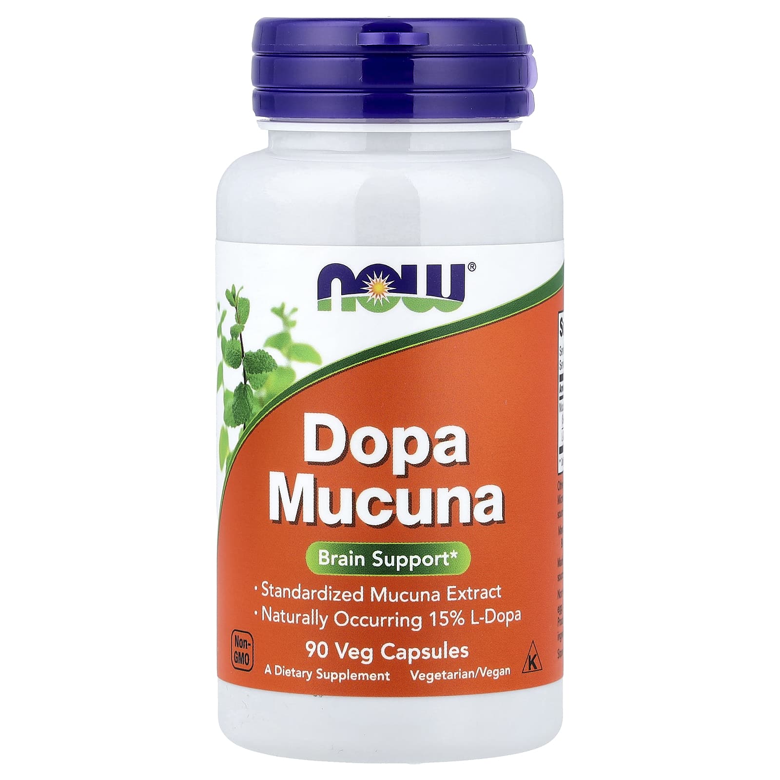 NOW Dopa Mucuna 90 Capsules