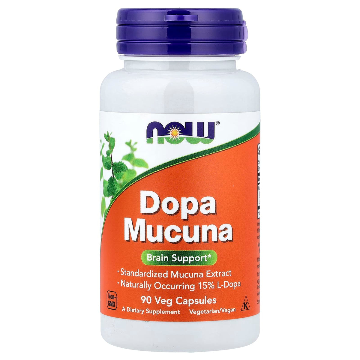 NOW Dopa Mucuna 90 Capsules